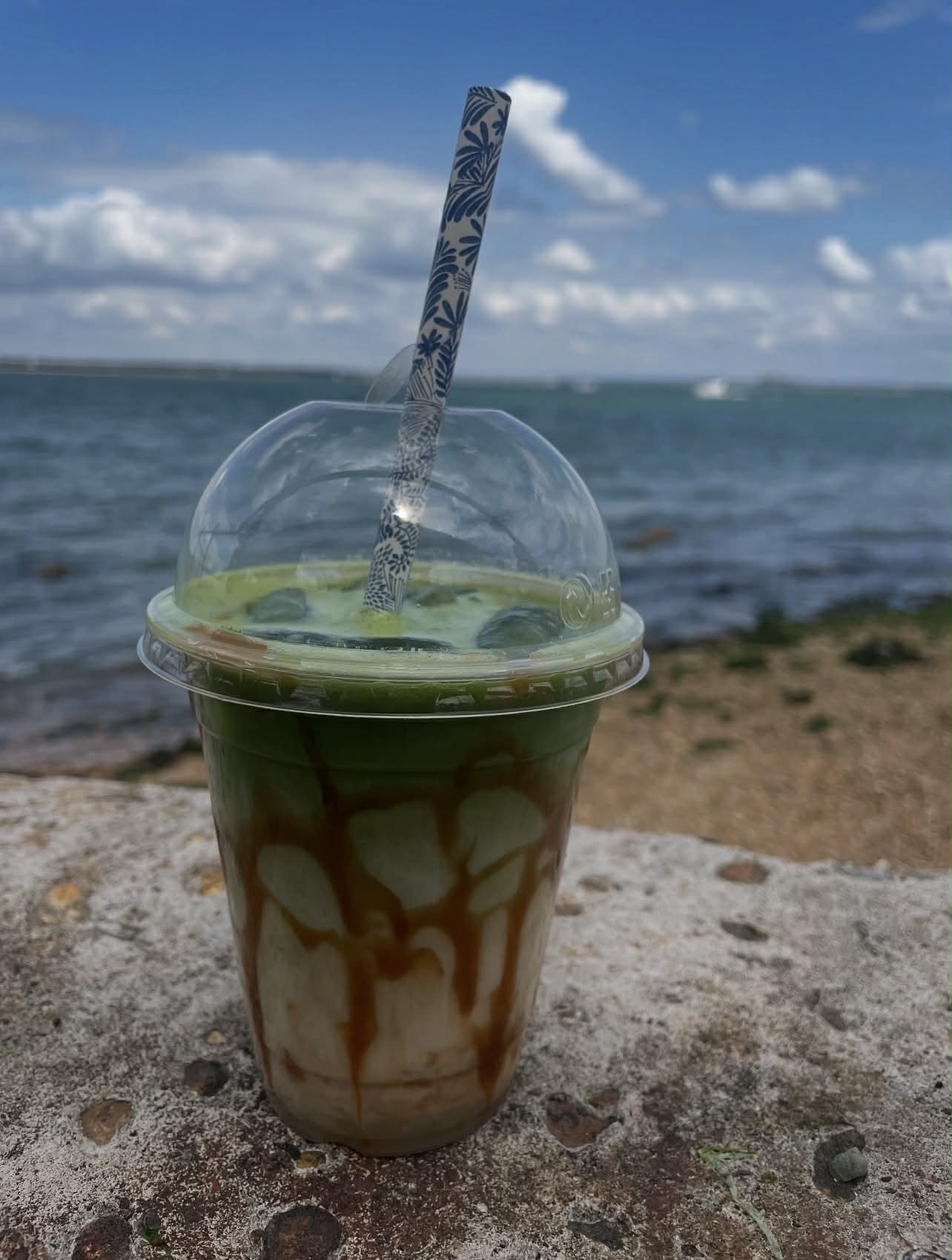 Banoffee Iced Matcha